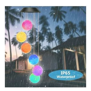 Crystal Ball Solar wind Chimes